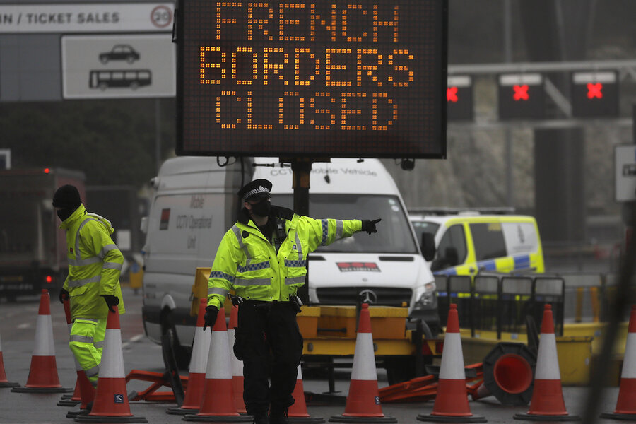 Bans on British travelers spawn crisis talks, traffic jams Bans on British travelers spawn crisis talks, traffic jams