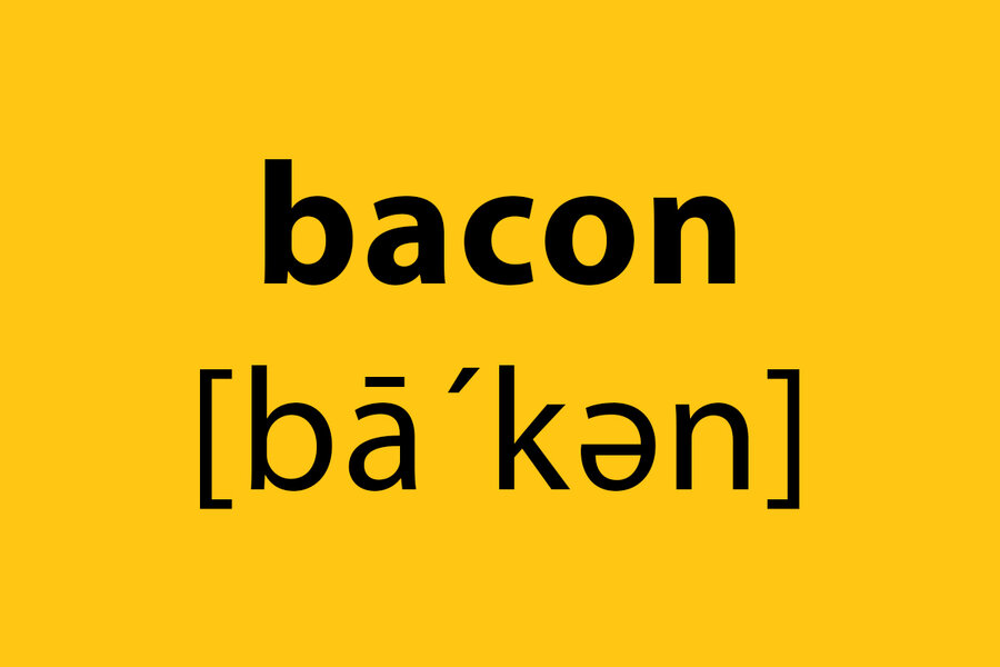 Food Idioms Where Does Bring Home The Bacon Come From Csmonitor Com