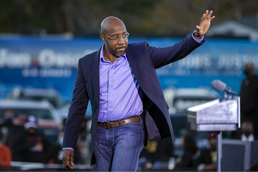 Sign of a changing South: Raphael Warnock joins Senate