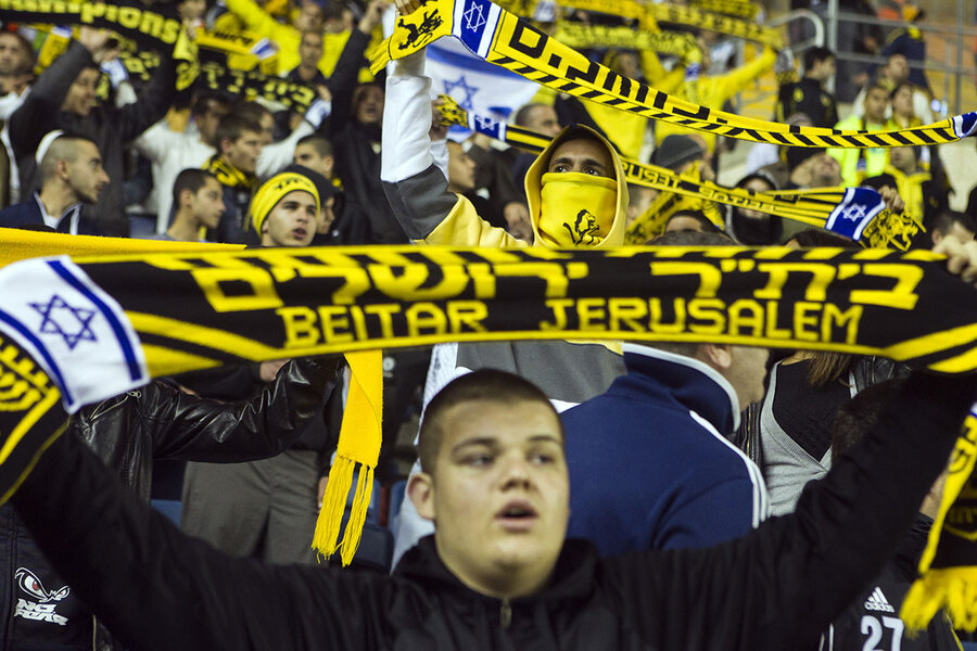 Peace dividend? Emirati joins fight for Israeli soccer club’s soul. Peace dividend? Emirati joins fight for Israeli soccer club’s soul.