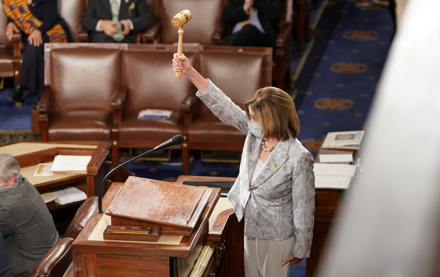 Nancy Pelosi re-elected Speaker of the House