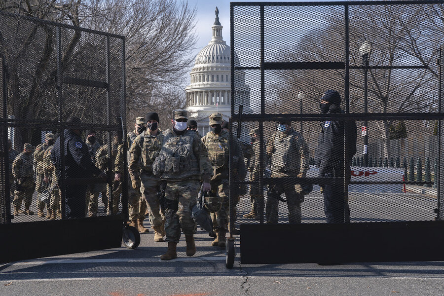 National Guard troops across US head to DC for inauguration security ...