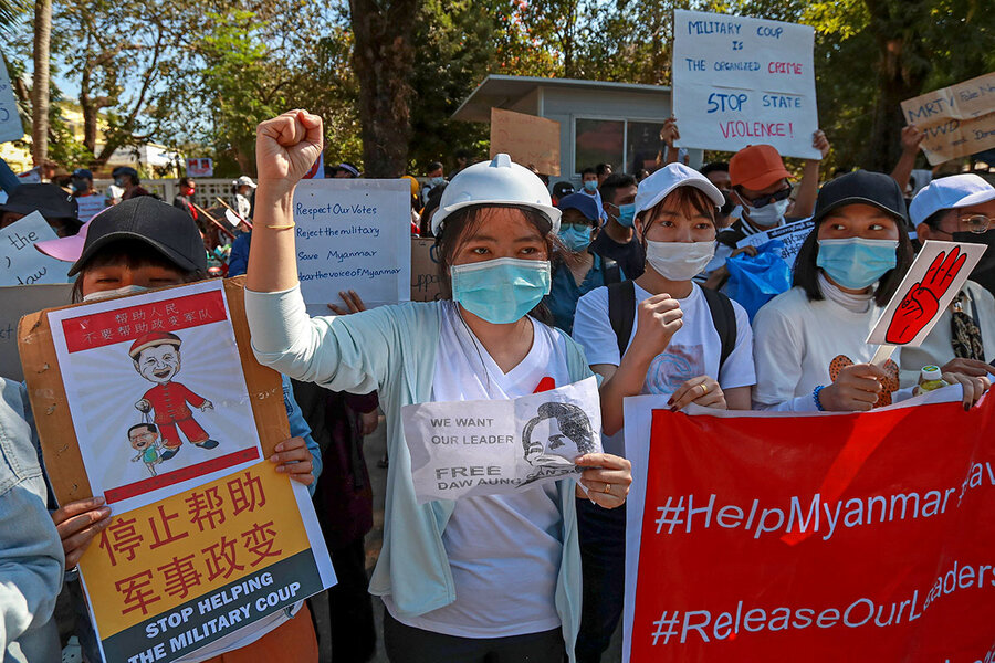 Myanmar S Military Coup Creates Dilemmas For China Csmonitor Com Myanmar S Military Coup Creates Dilemmas For China Csmonitor Com