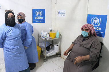 Vaccine nationalism? Why Jordan includes refugees in rollout. - Vimarsana News