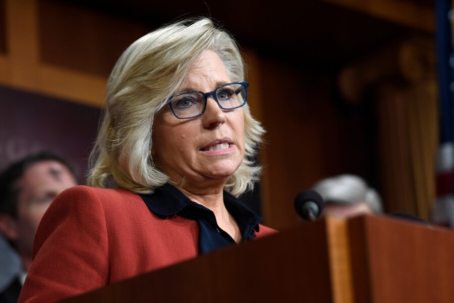 Rep. Liz Cheney: 'We are the party of Lincoln,' not QAnon thumbnail