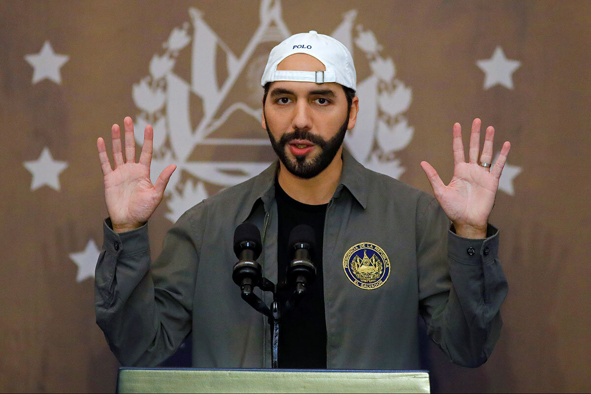 How popular populist Bukele could complicate U.S. aims in the region -  CSMonitor.com