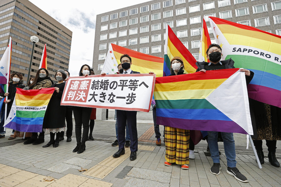 Japanese court rules in favor of same-sex marriage