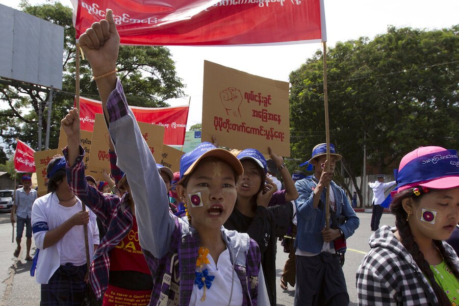 In Myanmar, garment unions hope to disrupt economy under junta