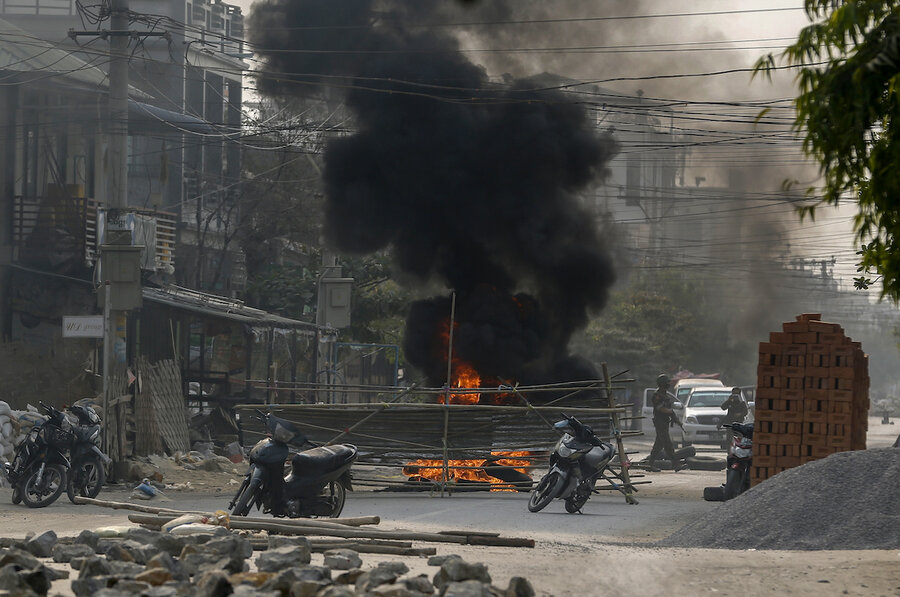 Myanmar junta justifies crackdown, accuses Suu Kyi of graft