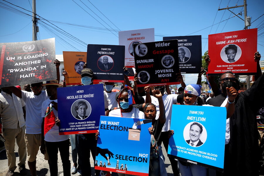 The battle for democracy goes on in Haiti as Mo&iuml;se gains power