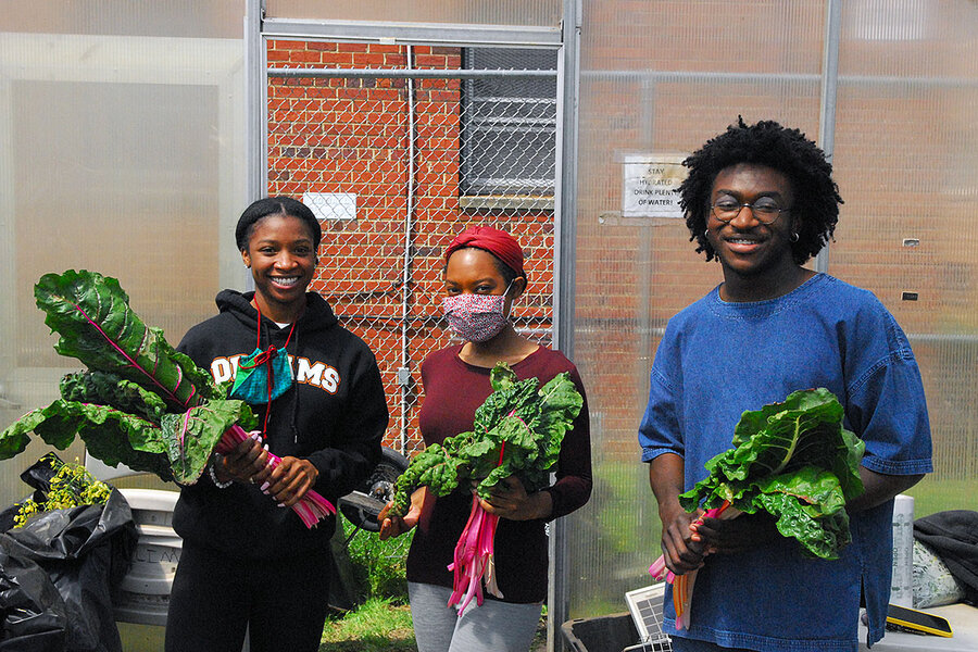 This community garden in Southeast Washington grows far more than food