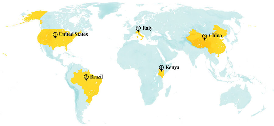 From American bald eagles to sustainable palm oil, progress takes flight
