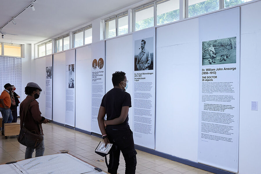 Why a Kenyan art exhibit spotlights empty cases