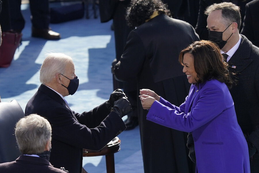 <p>Kamala Harris' first 100 days: A supportive second-in-command thumbnail