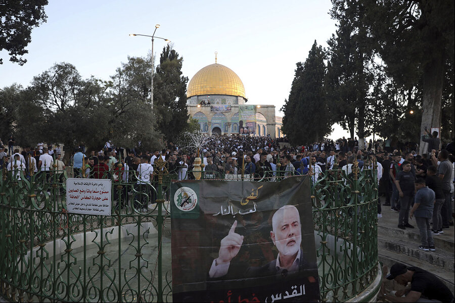 For Hamas, the war is in Gaza, but Jerusalem is the prize