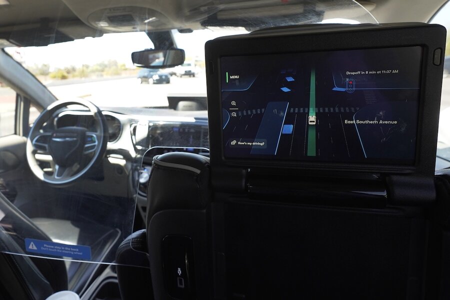 Road report What it feels like to ride in a driverless car