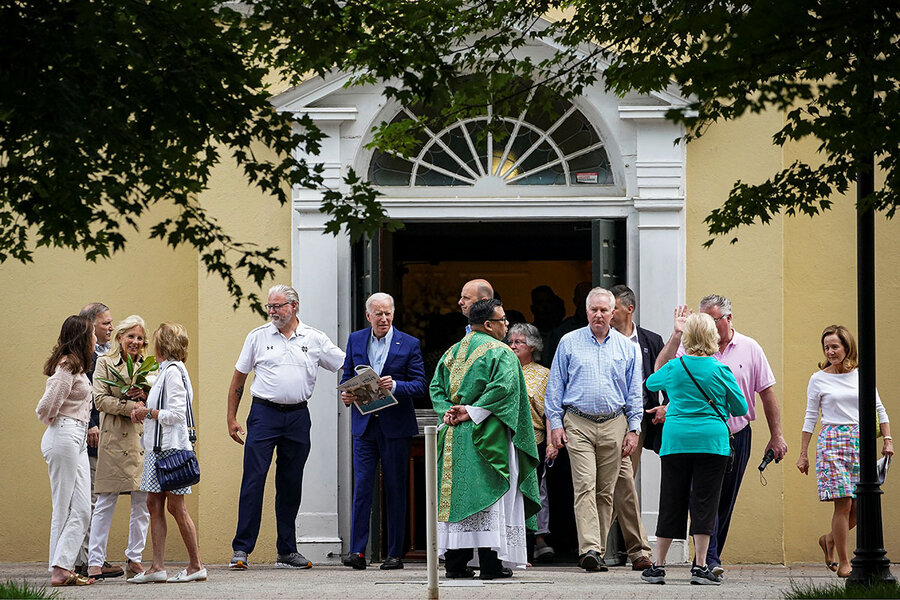 Joe Biden versus the Catholic Church