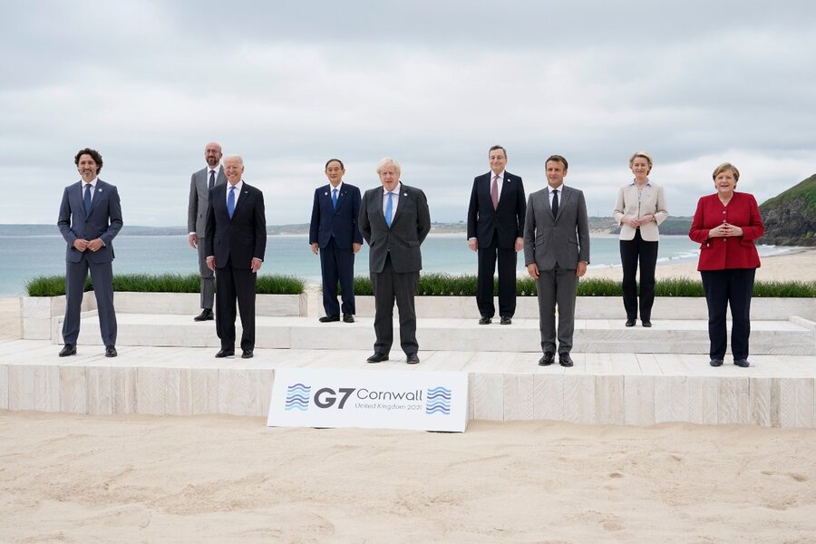 G-7 pledge money for global health, green energy, infrastructure