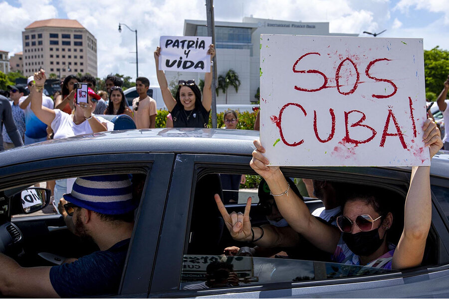 Why Cubans are protesting for their freedom and other questions