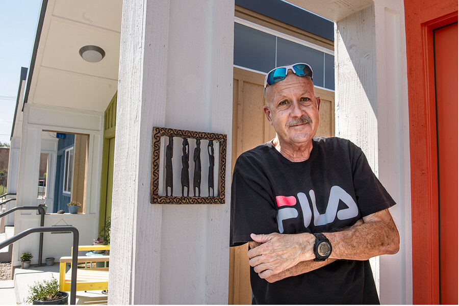 Albuquerque's Tiny Home Village offers path out of homelessness 