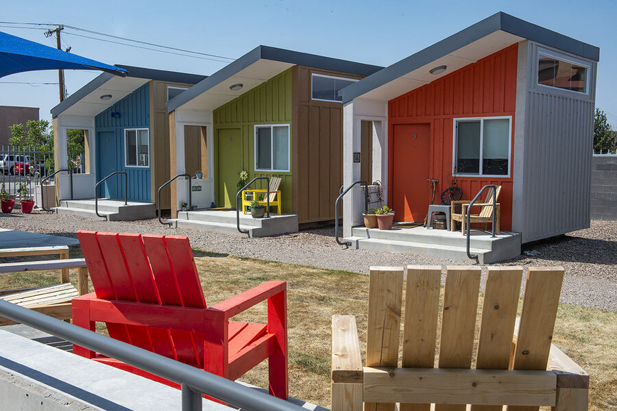 Albuquerque's Tiny Home Village offers path out of homelessness 