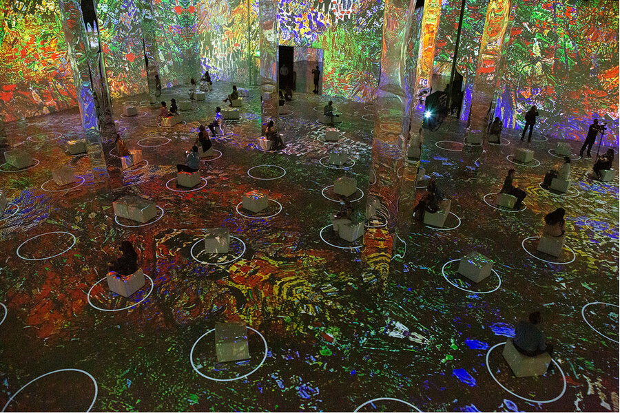 What's behind the wave of immersive Van Gogh exhibits