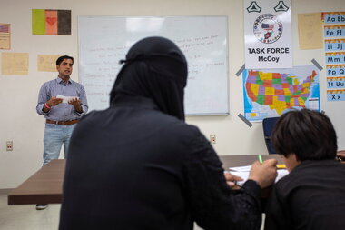 Refugee school on Midwest base gives Afghan children a new start - Vimarsana News
