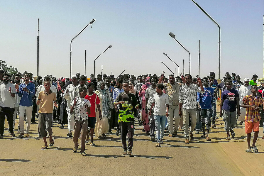 How coup in Sudan challenges Biden&rsquo;s desire to support democracy