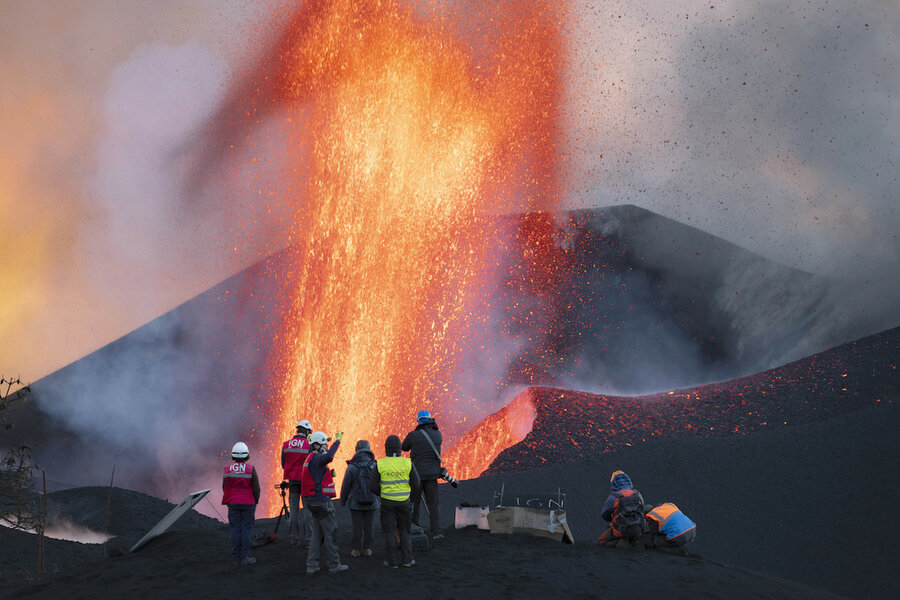 As lava flows, Spain’s volcano gives a unusual appear at Earth’s core