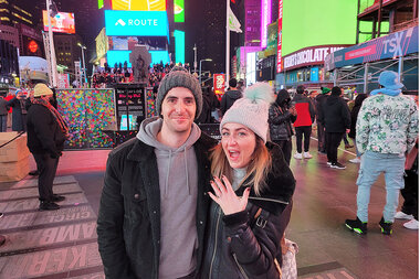 New Year's 2022: What people's wishes in Times Square tell us - Vimarsana News