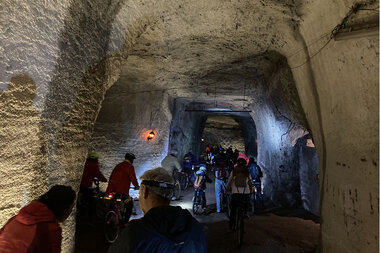 Roman underground: The city's quarry becomes a bike tour attraction - Vimarsana News