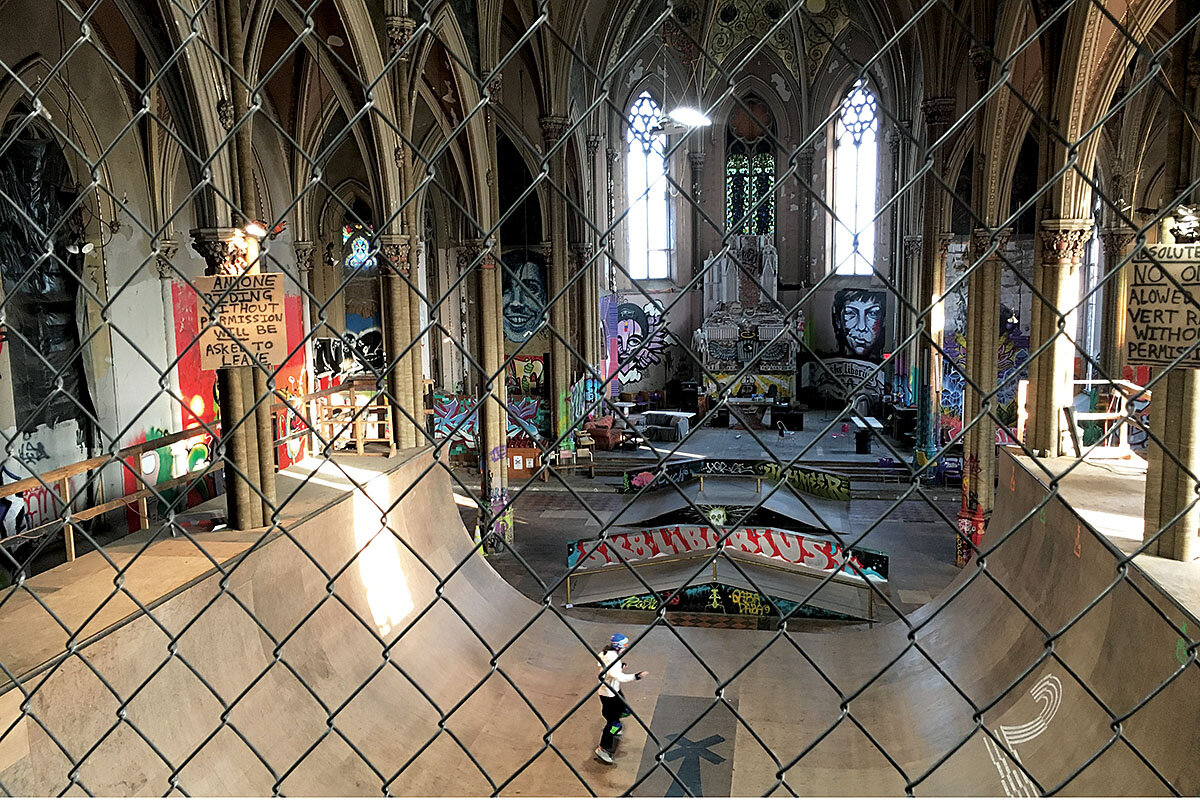 Sk8 Liborius: Closed churches find new 
