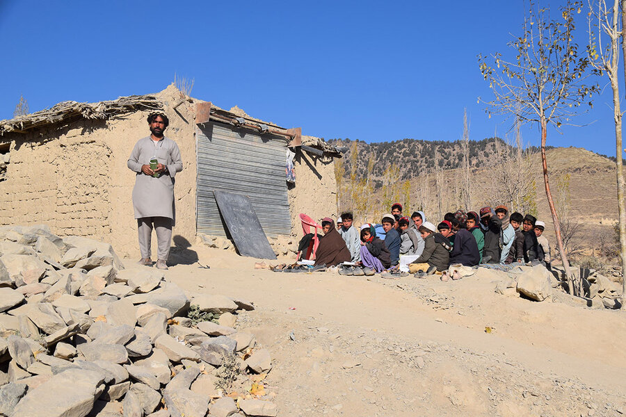 Long neglected, Afghan villagers look to outside world for aid