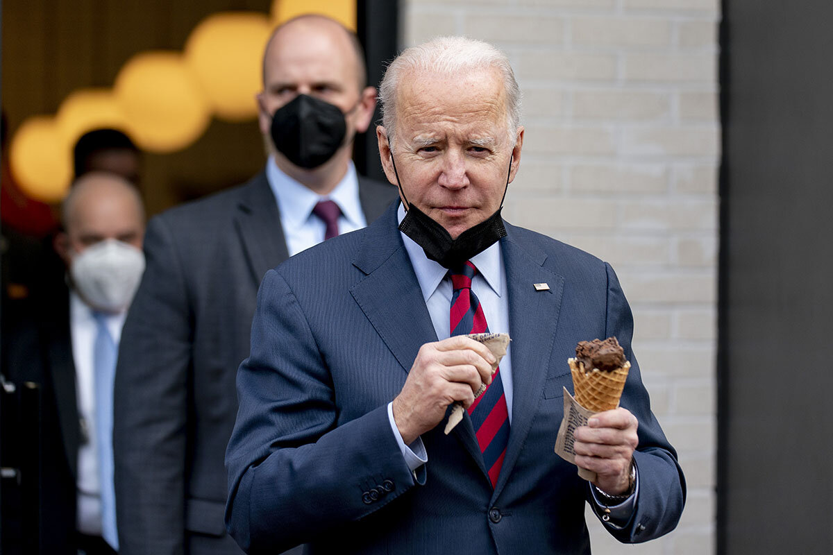 storhedsvanvid kiwi Prøv det Joe Biden, ice cream, and presidential politics