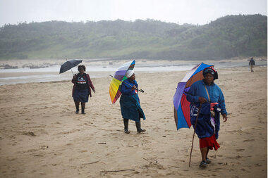 Shell blocked by South African villagers from seismic gas exploration - Vimarsana News