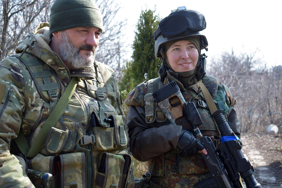 Ukraine war: attitudes changing to women soldiers