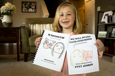 Book by a second grader, snuck into library, inspires kids to write - Vimarsana News
