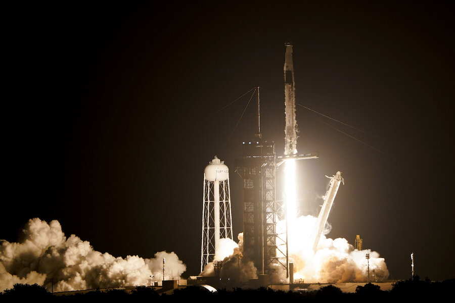 SpaceX blasts varied NASA crew to global room station
