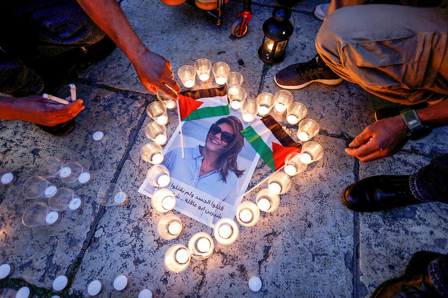 Courage seeking truth: Shireen’s lesson for younger journalists Courage seeking truth: Shireen’s lesson for younger journalists