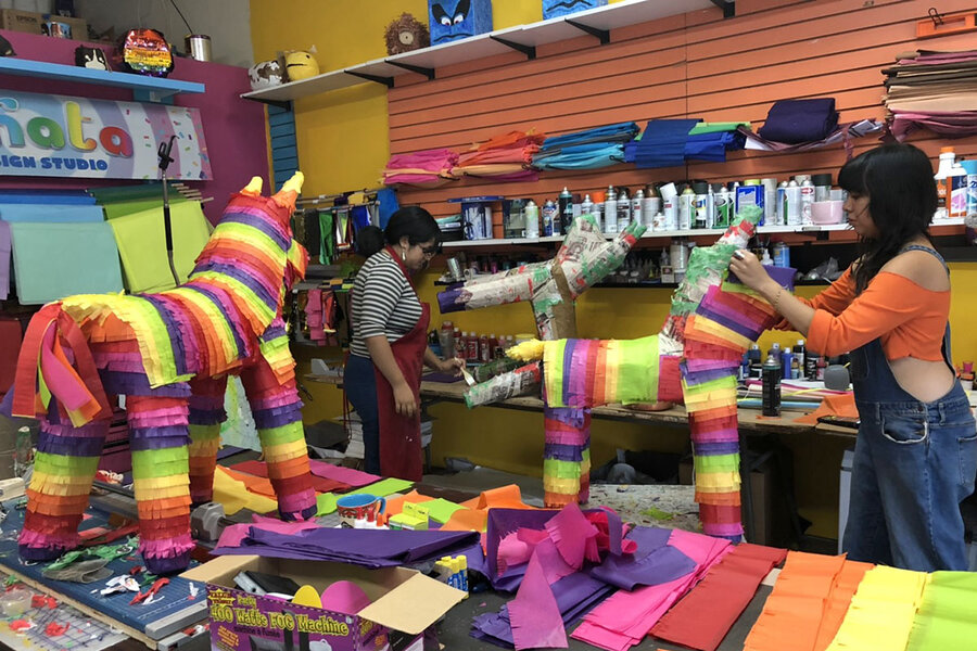 Piñata: Party favor art? Its makers the craft. - CSMonitor.com