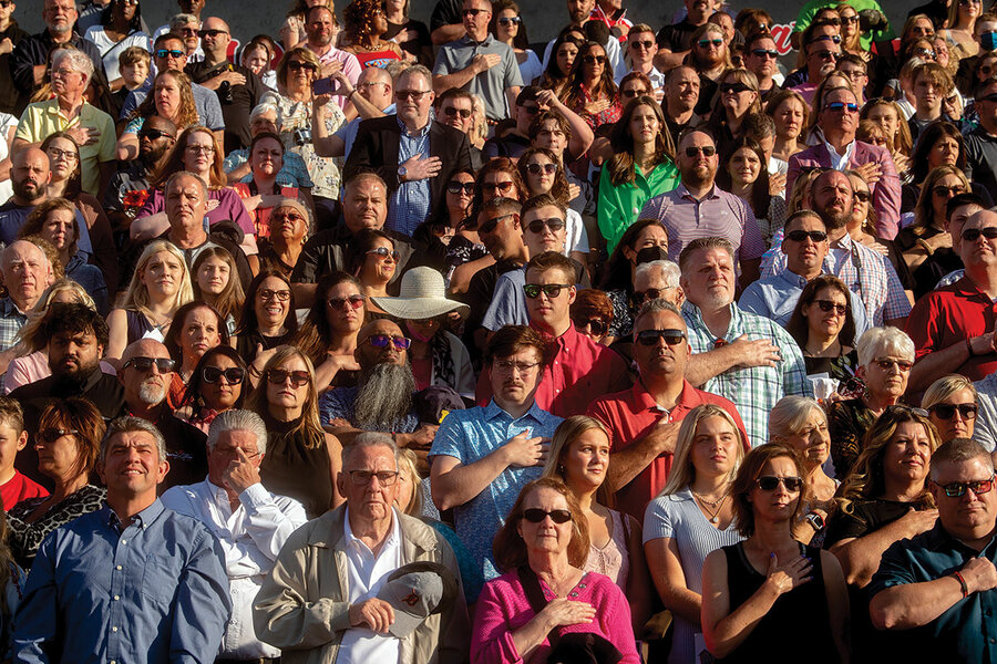 Why do we sing the national anthem before sporting events?