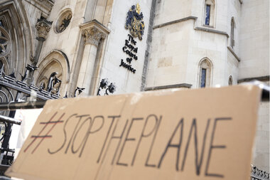 UK refugee deportation flight grounded after European court intervenes - Vimarsana News