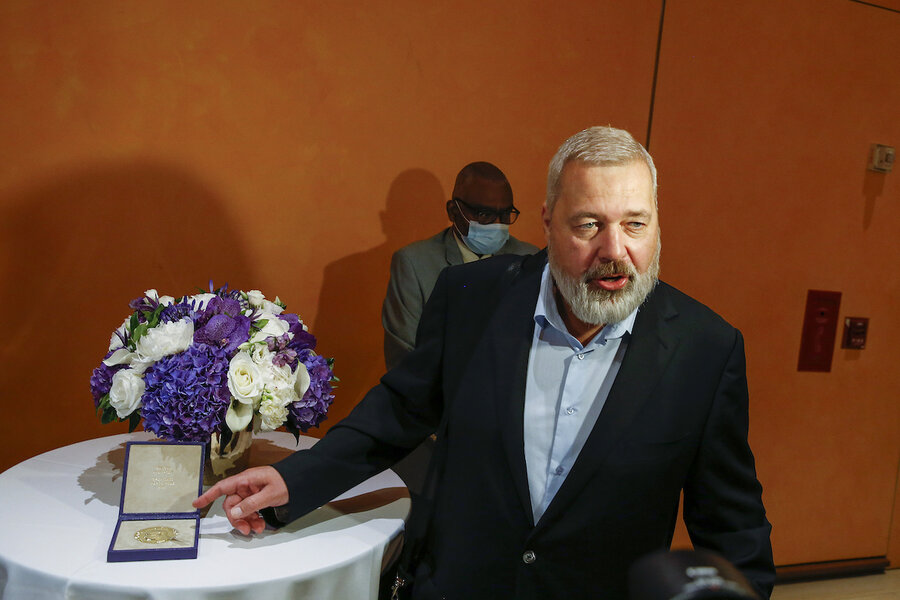 Russian Nobel Prize winner auctions medal to help Ukrainian refugees
