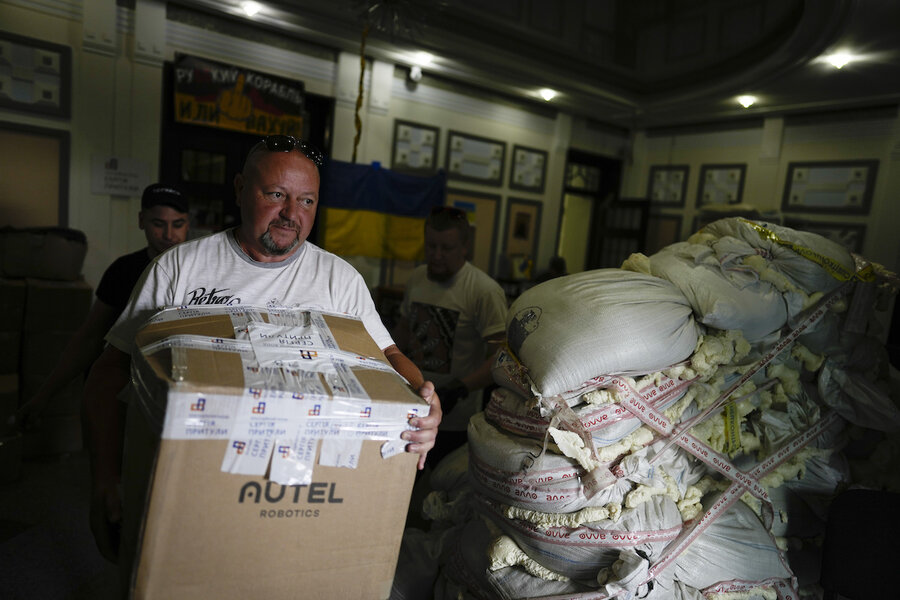 In Ukraine, crowd-funding strategies bolster war effort and morale