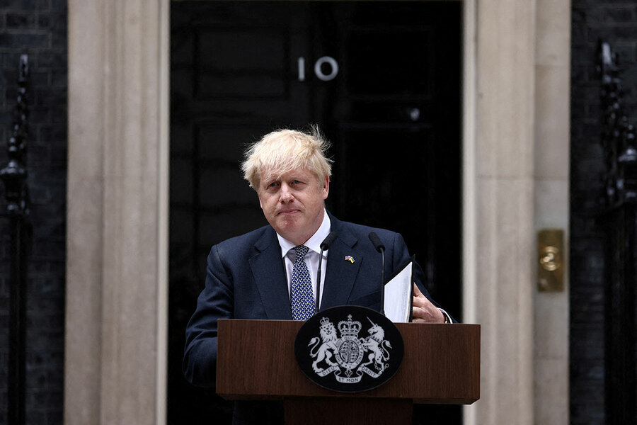 British Conservatives ditch Johnson; US Republicans spare Trump