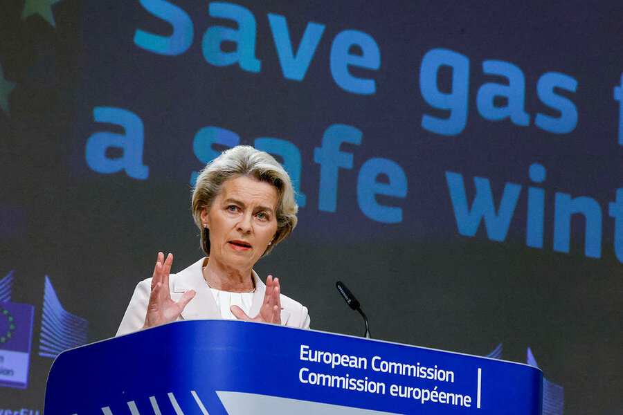 EU seeks solidarity to withstand Russian gas cutoff