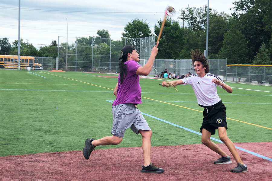 Native Americans reclaim lacrosse, their ancestral sport