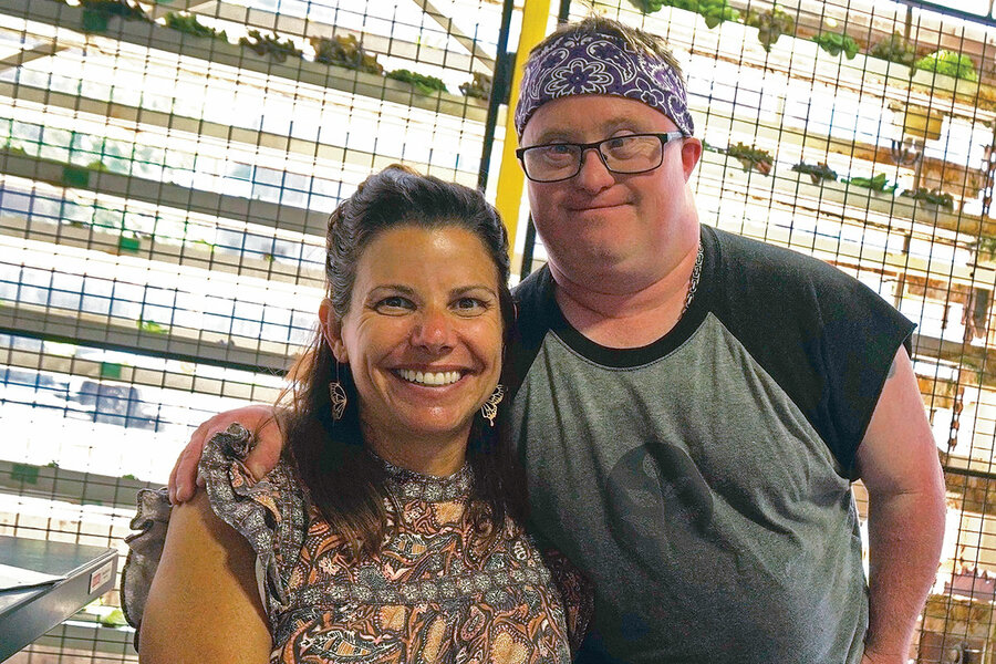 Sowing dignity: Vertical Harvest grows produce &ndash; and community