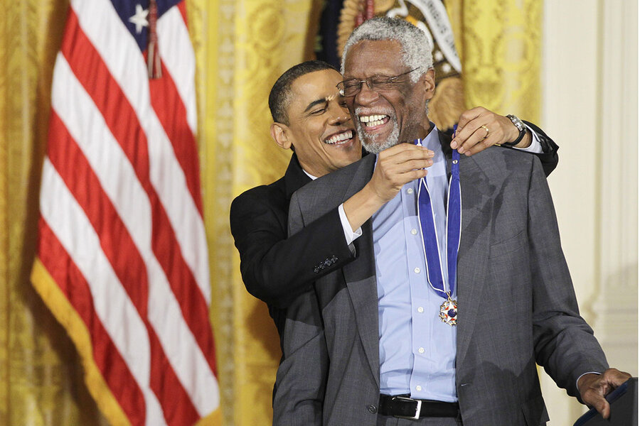Basketball star Bill Russell: Determination on the court – and off - Basketball star Bill Russell: Determination on the court – and off -