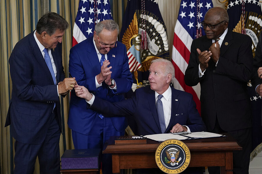 Biden signs a historic climate bill. So what will it actually do?